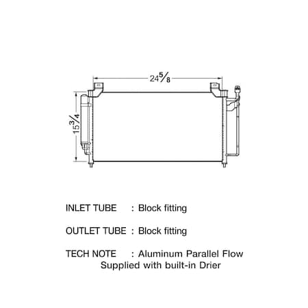 Csf Radiators 12-07 MAZDA CX-7 10502